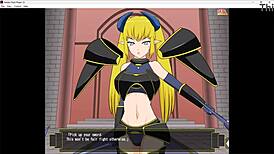 In this anime game, the demoness betrays me after I spared her 😈