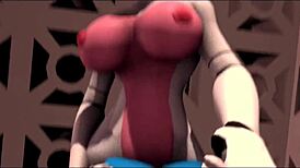 Heyy, check my sexy toy bunnie from FNAF riding me hard cowgirl style! 🐰