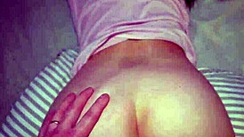 fucked my stepsister in pajamas, clothes ripped, wet pussy creampied by monster cock