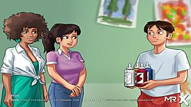 Erotic Headmistress Picture in Summertimesaga Episode 4