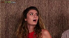 cfnm sluts dominate cocks in wild group oral seminar