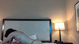 Petite woman with big ass and tattoo