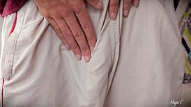 just jerking my thick latino cock till i explode everywhere