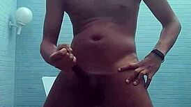 Skinny Black Brazilian Escort from Rio de Janeiro Cums Hard on WhatsApp Video Call