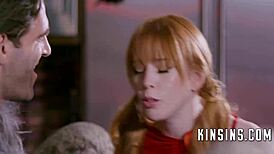 horny red riding hood bangs wolf stepdaughter in fantasy