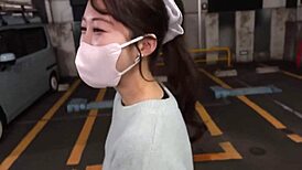 Japanese Babe's Wild Homemade Cowgirl Ride