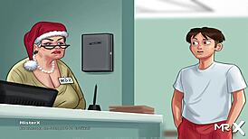 i here take n touch my big tits in summertimesaga game