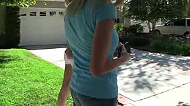 Callie, Bride for a Day, seduces fiancé's married ass pumping bf with friend Elaina – anal fun for 2 friends