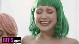 uhh, mighty power pussy smashers savin’ the day, ya know!