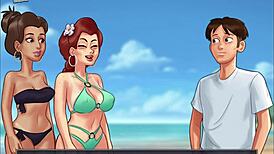 Summertime saga episode 220. Homemade amateur adventures.