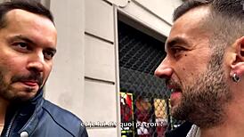 Thiago licks bony's ass passionately