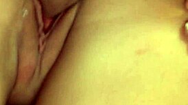 Sandra Romain's pierced nipples bounce during rough cowgirl riding