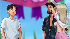 Summertime saga episode 220. Homemade amateur adventures.