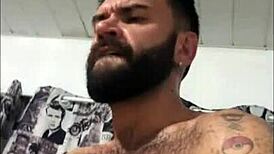 Just kept pounding that big hairy ass all night long