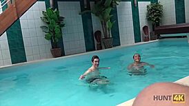 dude, ever seen wild sex in a private pool for cash?