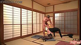 Yoko the naughty Asian secretary part 1