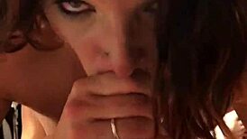 carlee g enjoys intense session with blowjob and climax