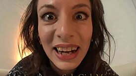 European Babe Masturbates Anal and Pussy in Casting