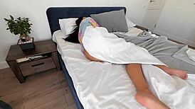 Step Sister Melanie Queen Gets Soaked Riding My Dick in Tight Pussy Action.