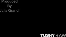 Tushyraw Euro Babe with Tight Ass Gets ANAL STRETCHED. RIDING and CREAMPIE in Missionary.