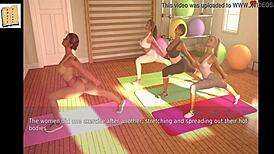 Wife and mother-in-law fuck intensely