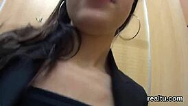 fantastic czech nympho gets teased in the mall then plowed in pov