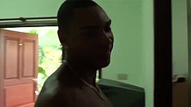 is this blowjob your punishment for misbehaving during the holiday? clothes ripped off for rough sex