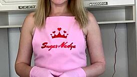 Hot Nurse Gives Hard Cock a Wild Waxing