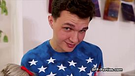 Memorial Day Fourway Fun with Bikini Girlfriends in a Wild Group Scene