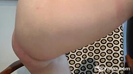 yanks kim cums from deep dildo thrusts on pierced nipples toes climax toys curly blonde amateurs 😘