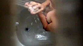 Shower spying catches every wet detail