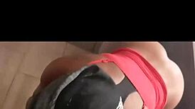 sexy couple bends over for juicy ass and pussy fucking in homemade scene