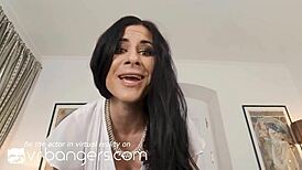 Vr Bangers Hard Negotiations with Horny Billie Star Riding and Blowing Big Cock