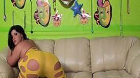 Angelina Castro shows her pussy after nude photo session with big ass and dirty talk.