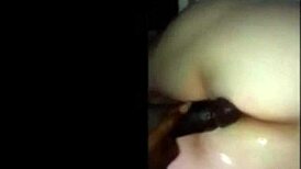 Black guy claims my wife's anal virginity in wild session