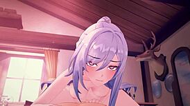 Jingliu In ANIME SEX Hentai!