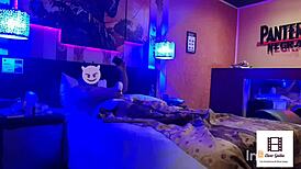 Old Couple Caught Watching Marina Gold Porn!