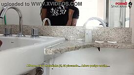 Juliacarioca Bangs Tan-Lined Latina Maid in Dirty Talk Session