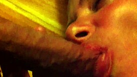 Slutty redhead girlfriend passionately sucks amateur cock with intense pleasure