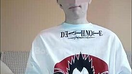 Boy Swallows Cum from a Used Condom in Homemade Fetish Scene