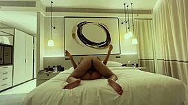 Monika Fox Fucks Lover, Takes Cum in Mouth After Dinner