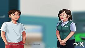 i here take n touch my big tits in summertimesaga game