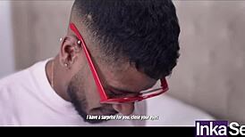 Dios Mío, Negra Milf with Huge Tits and Enormous Ass Bangs Gay Couple