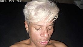 Gay guy rides cock rough after party!