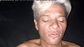 Gay guy rides cock rough after party!