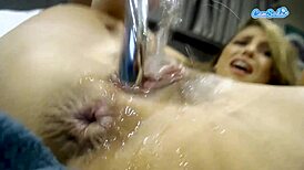 I am the step brother, fucking my natural busty redhead step-sister.