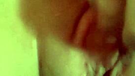 I watch my hot wife squirt in homemade solo