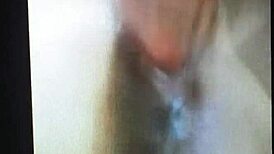 Intense masturbation with dildo leading to powerful orgasm using various toys