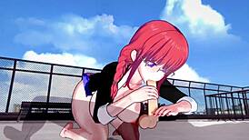 3D Hentai Character With Big Ass And Big Tits Engages In Intense Sex Including Squirting And Creampie