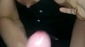 Tit Massage With Good Handjob Until Cumshot On My Slut's Big Tits